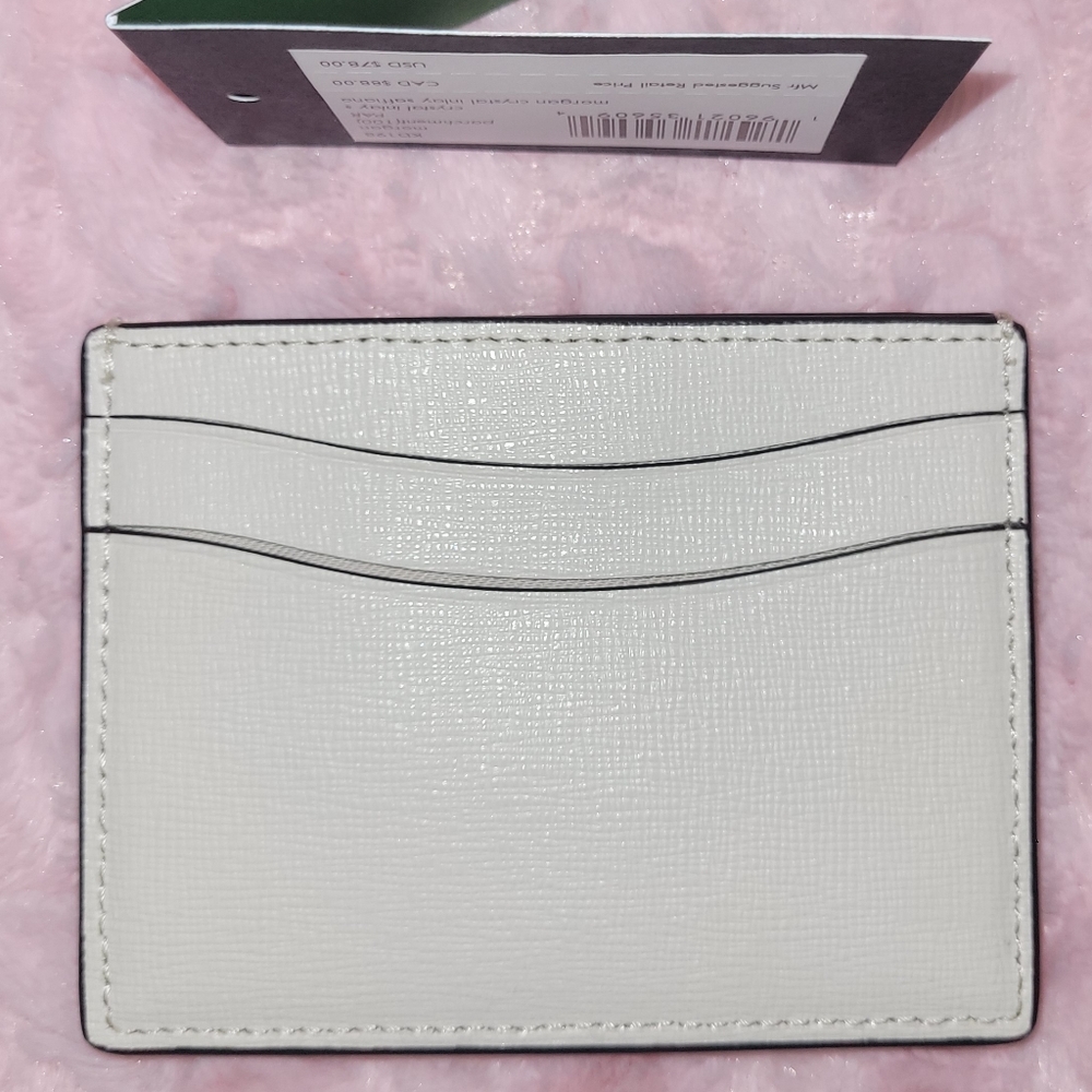 Kate Spade Crystal Inlay Card Wallet - Picture 3 of 17